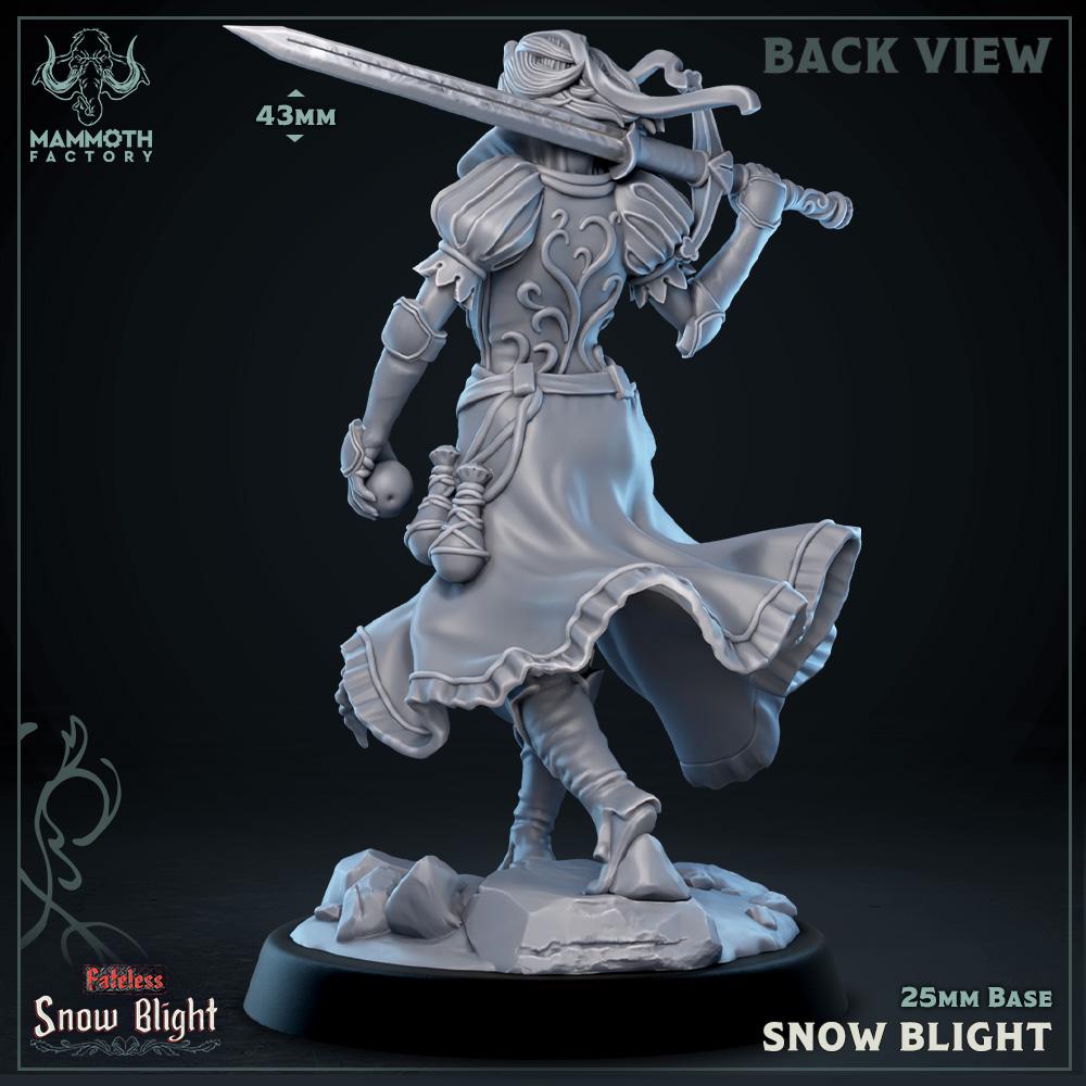 Snow Blight | Mammoth Factory | Snow Blight | Fantasy | DnD | RPG | Tabletop | Gaming | Miniatures | Character Model