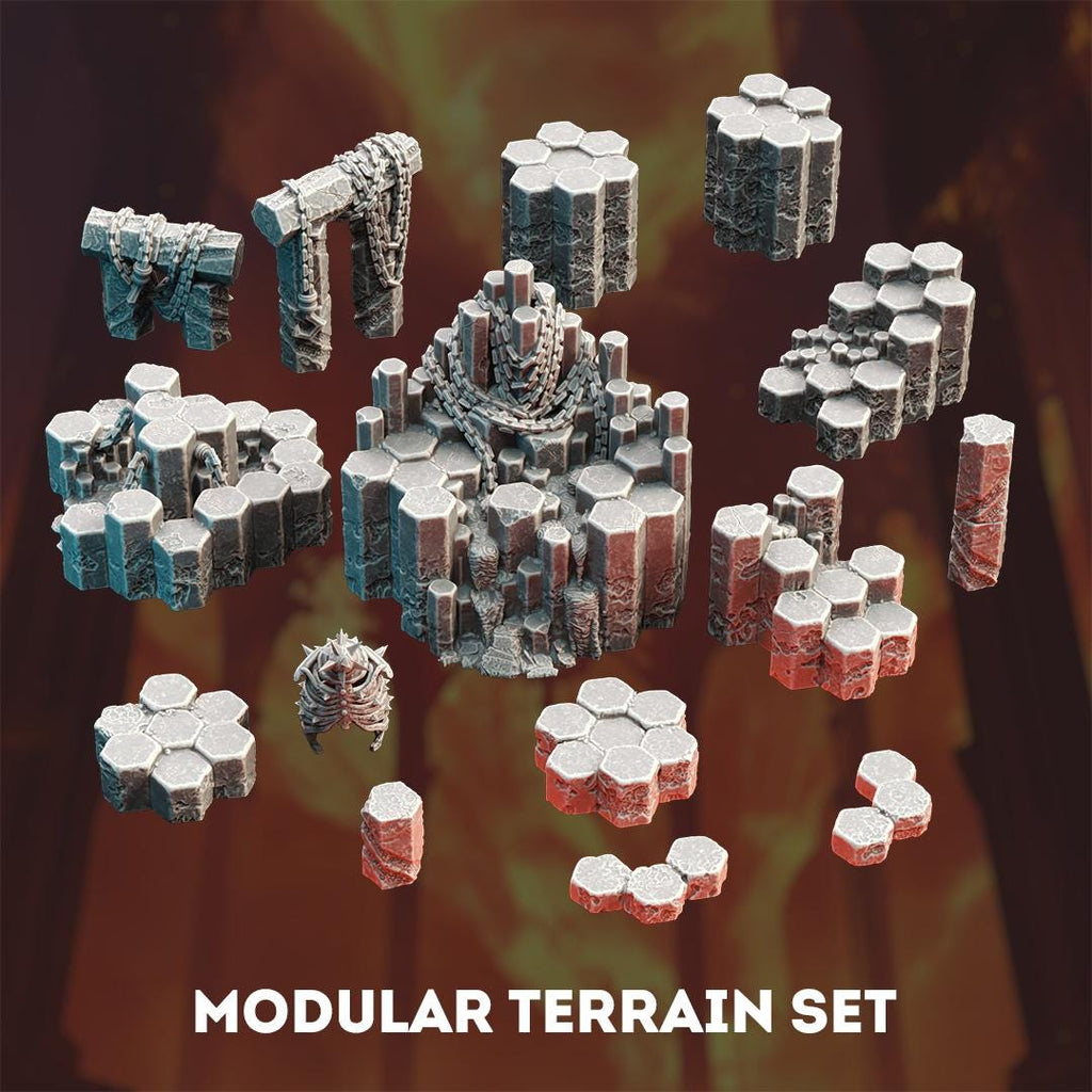 Morius - The Angel of Death | DM Stash | Devils & Divine | Fantasy | DnD | RPG| Gaming | Miniature | Demon Model | Skull