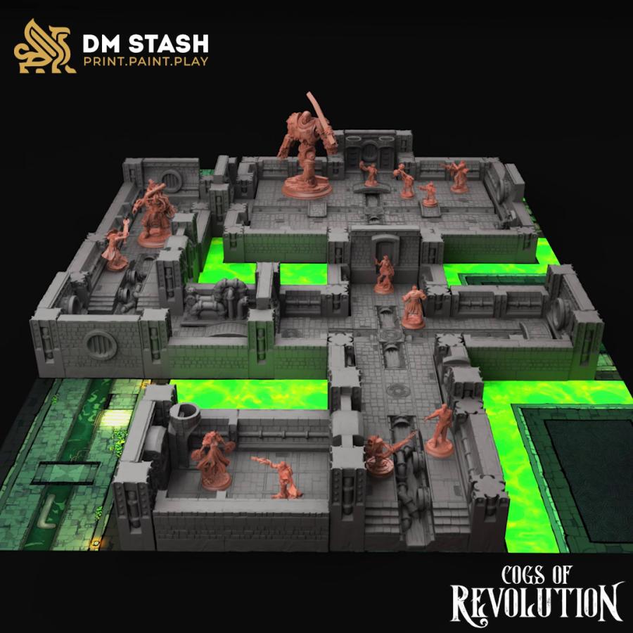 Minor Venators - Clockwork Simulacrums | DM Stash | Cogs of Revolution | Fantasy | DnD | RPG | Tabletop | Character Model