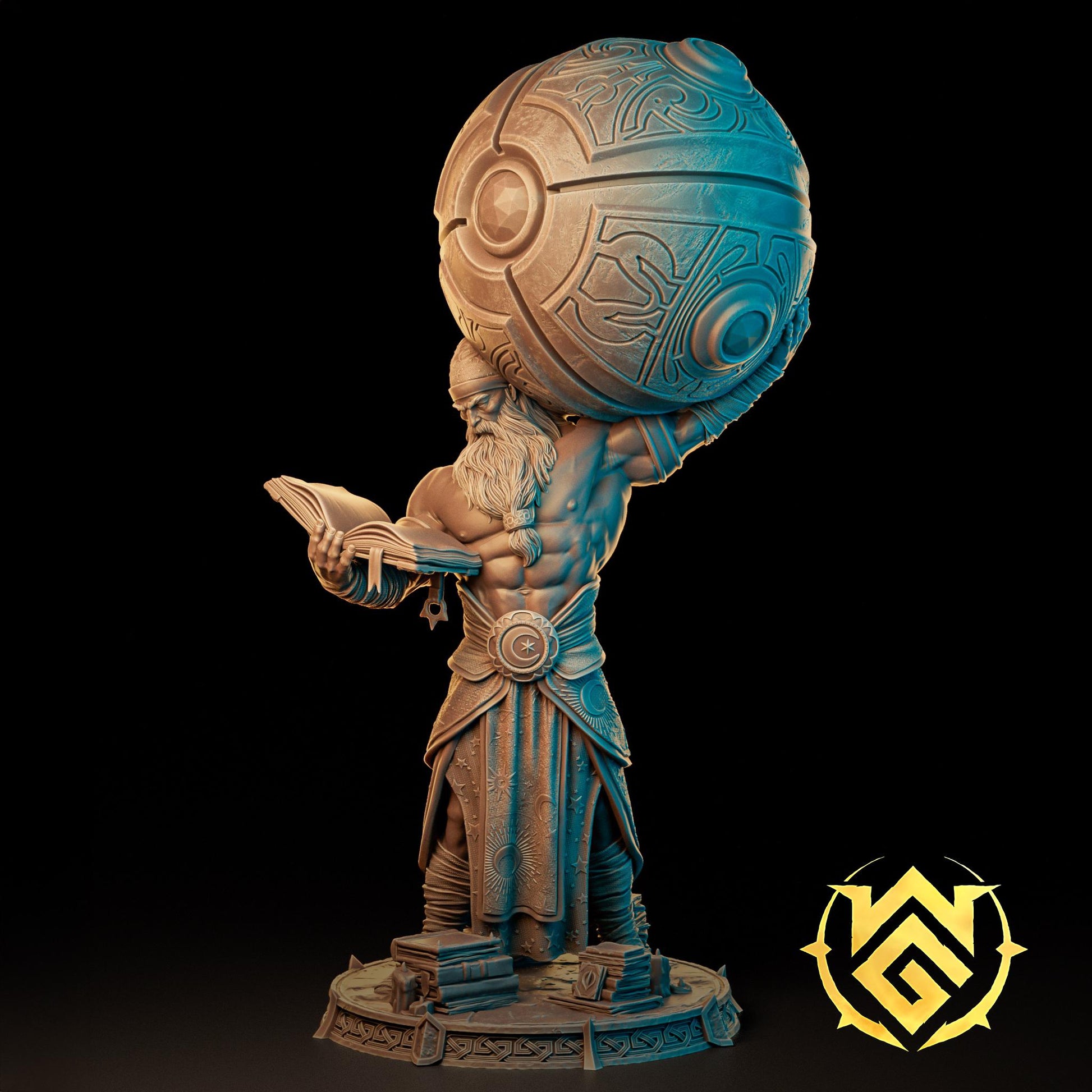 The Swoleceror | The Witch Guild | RESIN | Fantasy | Horror | RPG | Gaming Miniatures | Character Model | Aarakocra