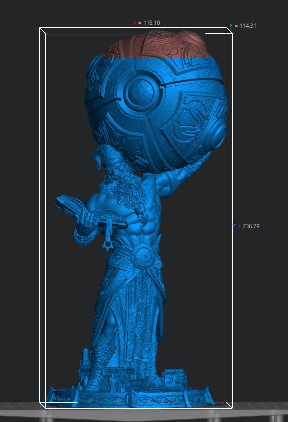 The Swoleceror | The Witch Guild | RESIN | Fantasy | Horror | RPG | Gaming Miniatures | Character Model | Aarakocra