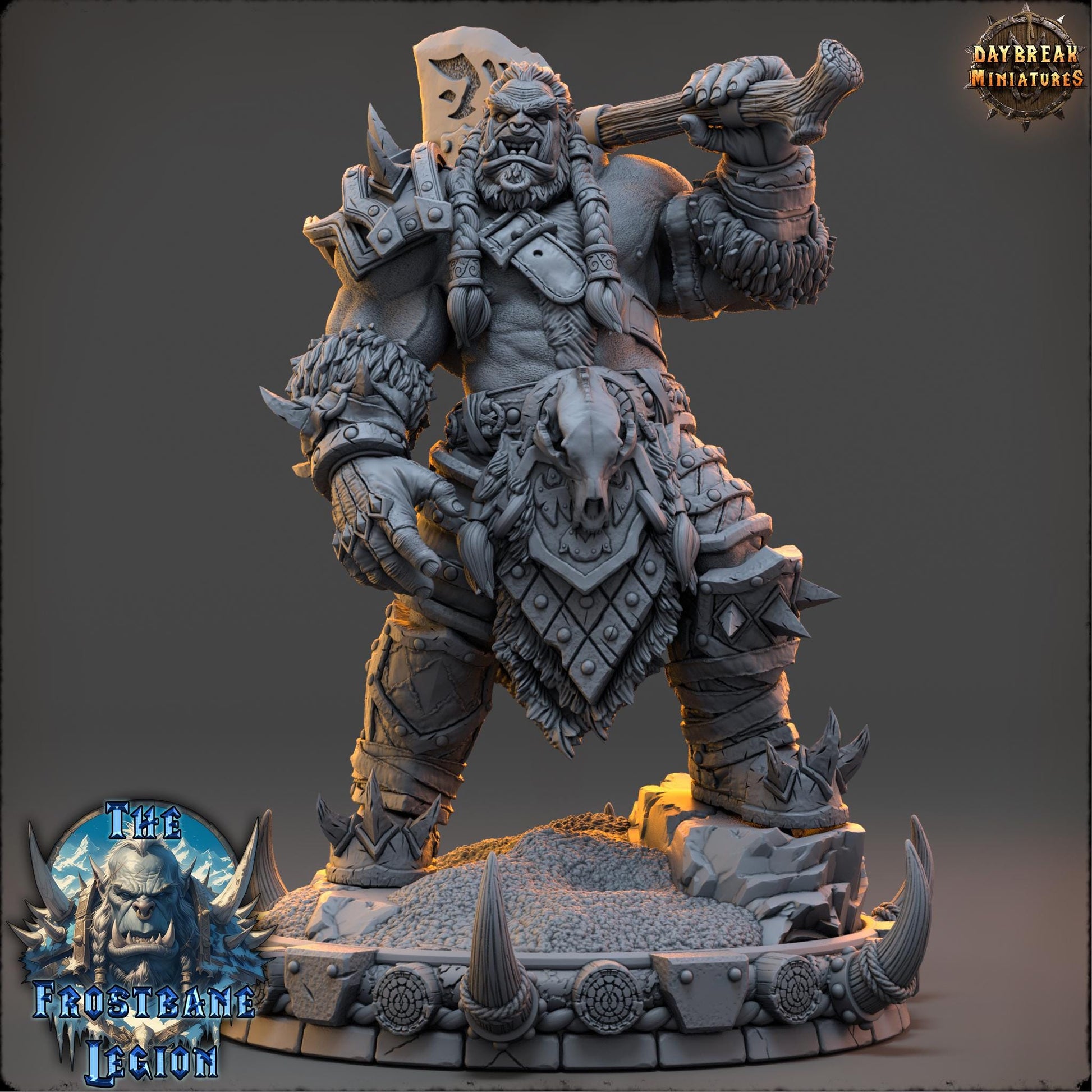 The Frostbane Legion Full Set | Daybreak Miniatures | The Frostbane Legion | RESIN | Fantasy | Horror | Wargaming | RPG | Gaming | Orcs