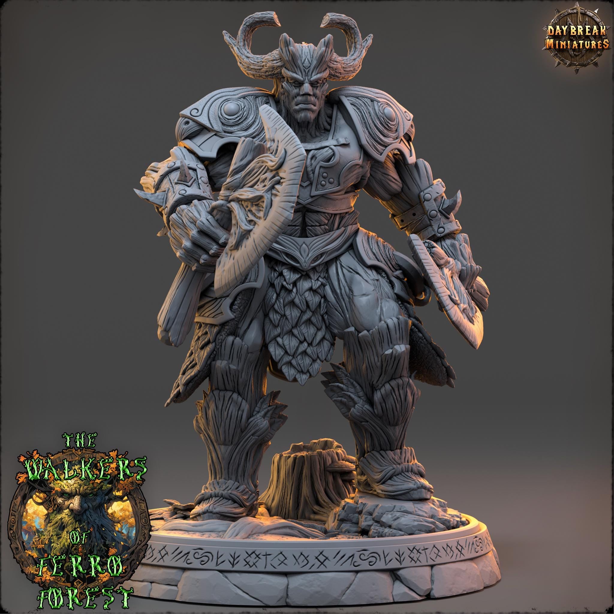 Kelmaris Veydren | Daybreak Miniatures | Walkers of Ferro Forest | RESIN | Fantasy | Horror | Wargaming | RPG | Gaming Miniature | Treant