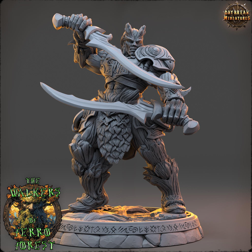 Malrik Wraithmere | Daybreak Miniatures | Walkers of Ferro Forest | RESIN | Fantasy | Horror | Wargaming | RPG | Gaming Miniature | Treant