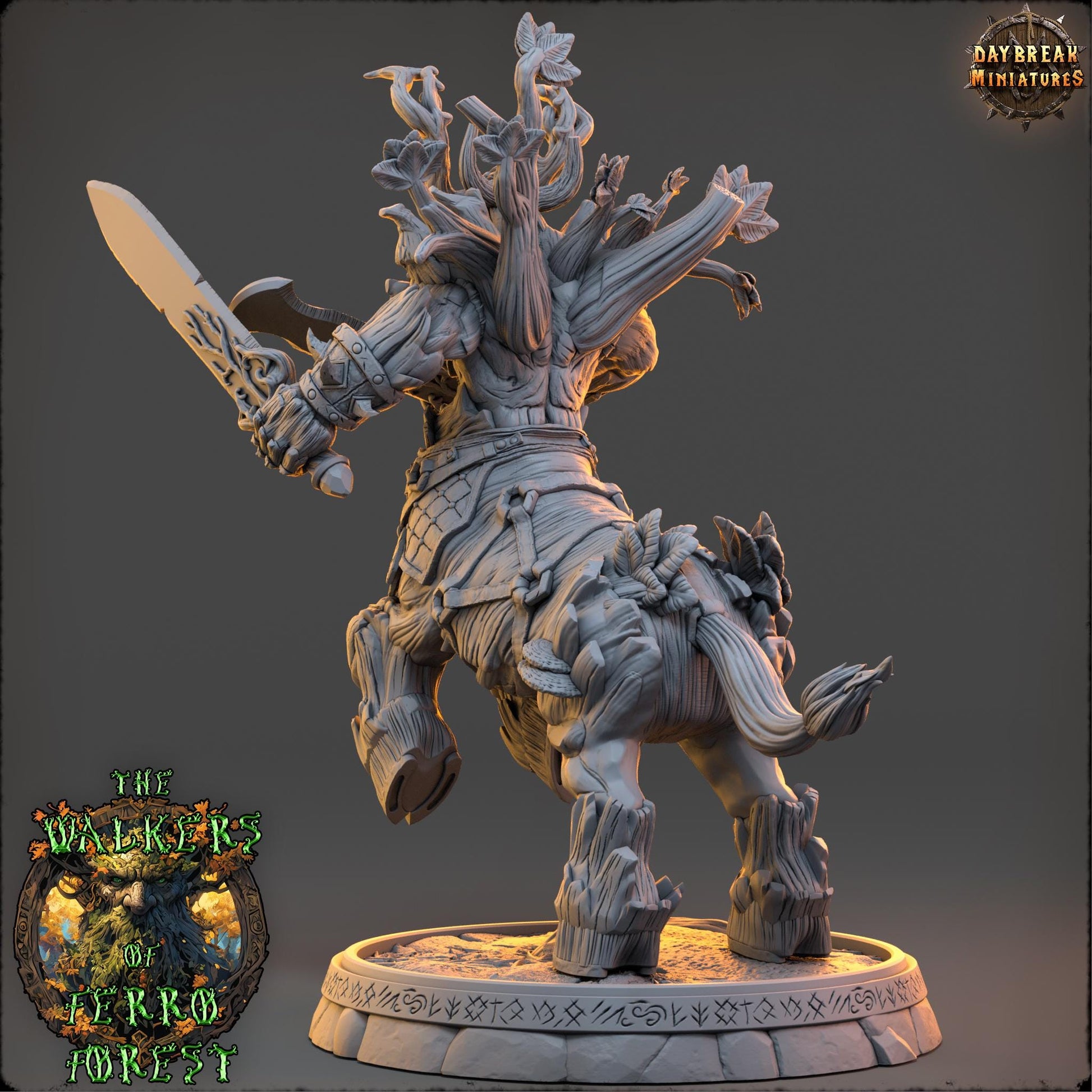 Ritter Iskren Vorynth | Daybreak Miniatures | Walkers of Ferro Forest | RESIN | Fantasy | Horror | Wargaming | RPG | Gaming | Treant