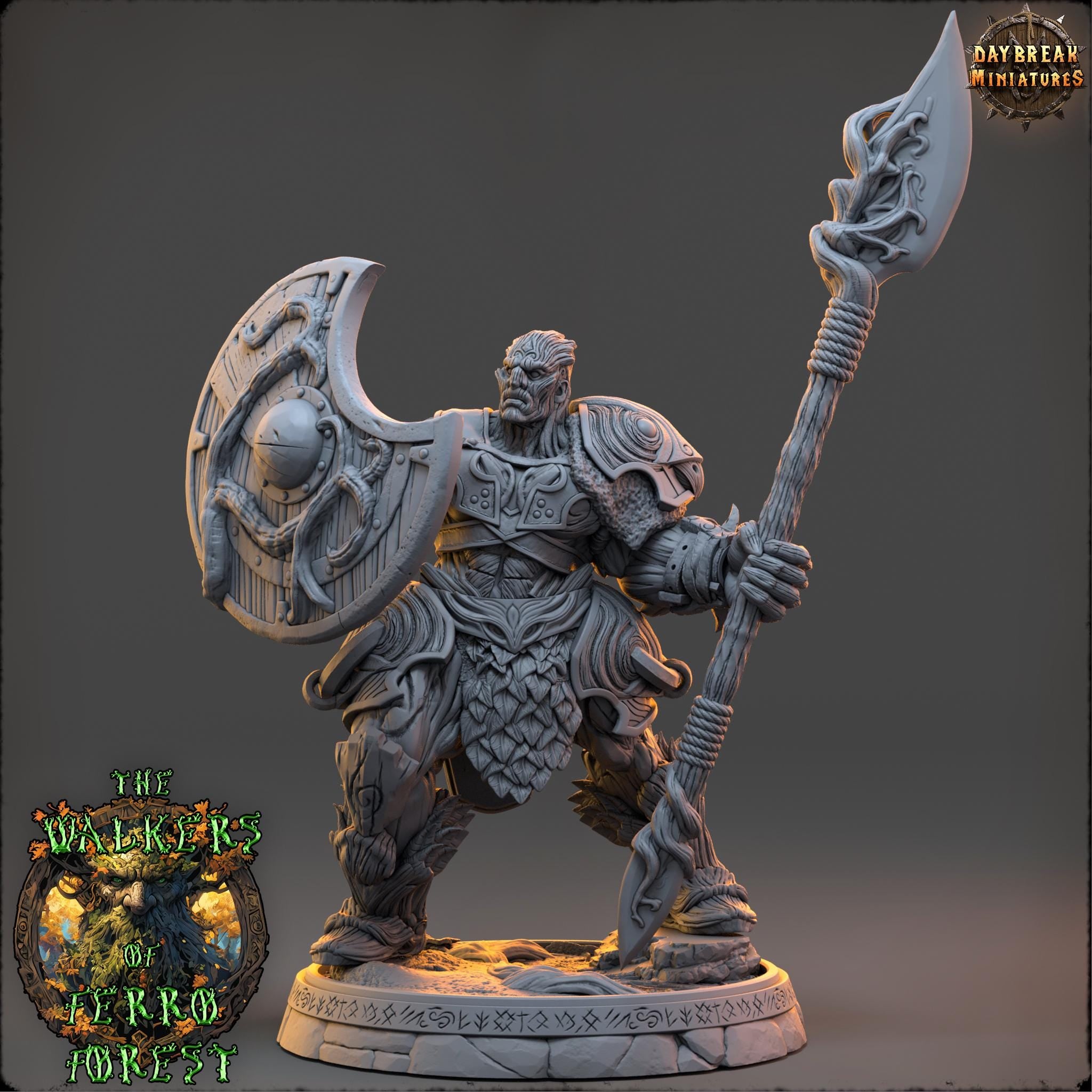 Sover Ilthwyn | Daybreak Miniatures | Walkers of Ferro Forest | RESIN | Fantasy | Horror | Wargaming | RPG | Gaming Miniature | Treant