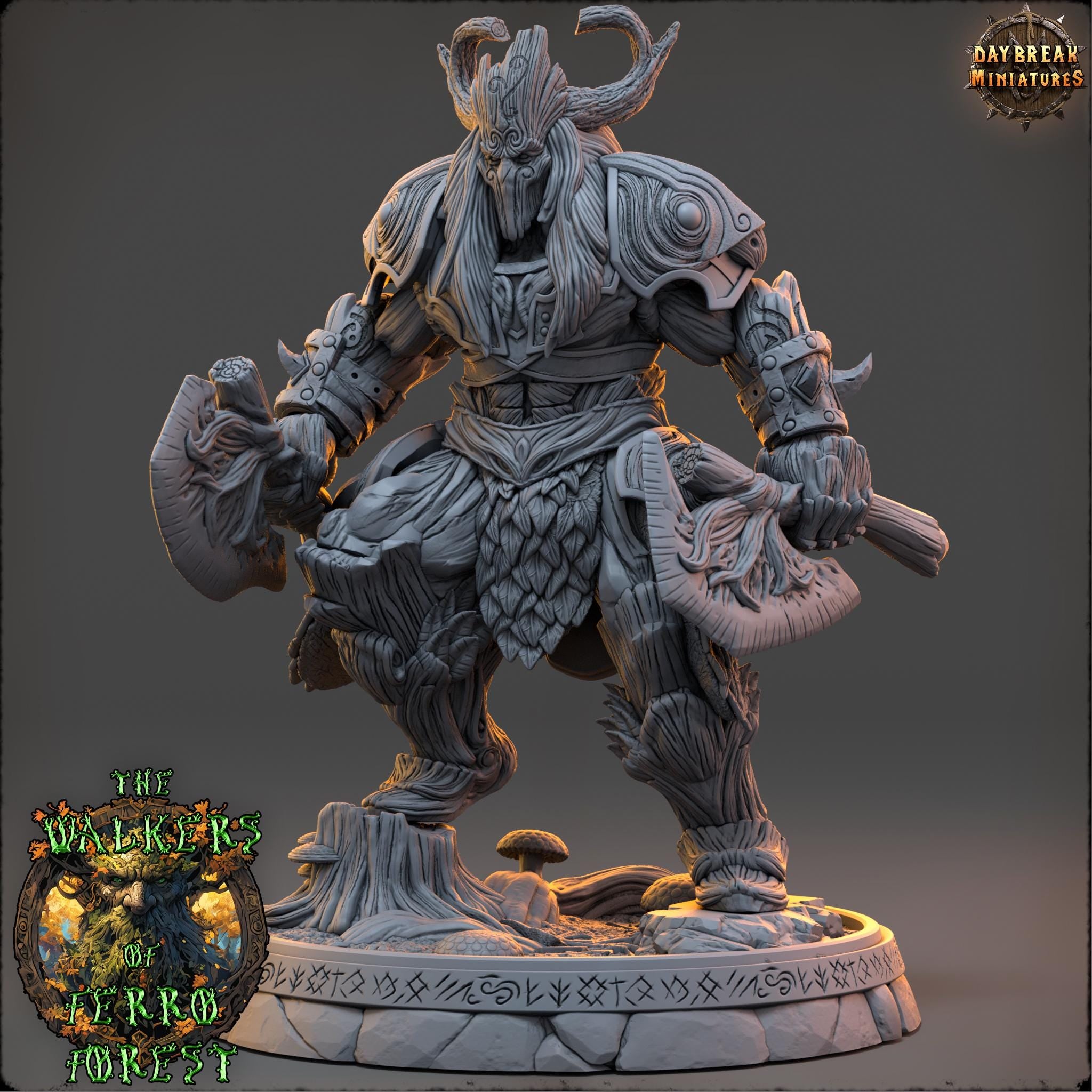 Vaelith Duskborne | Daybreak Miniatures | Walkers of Ferro Forest | RESIN | Fantasy | Horror | Wargaming | RPG | Gaming | Treant