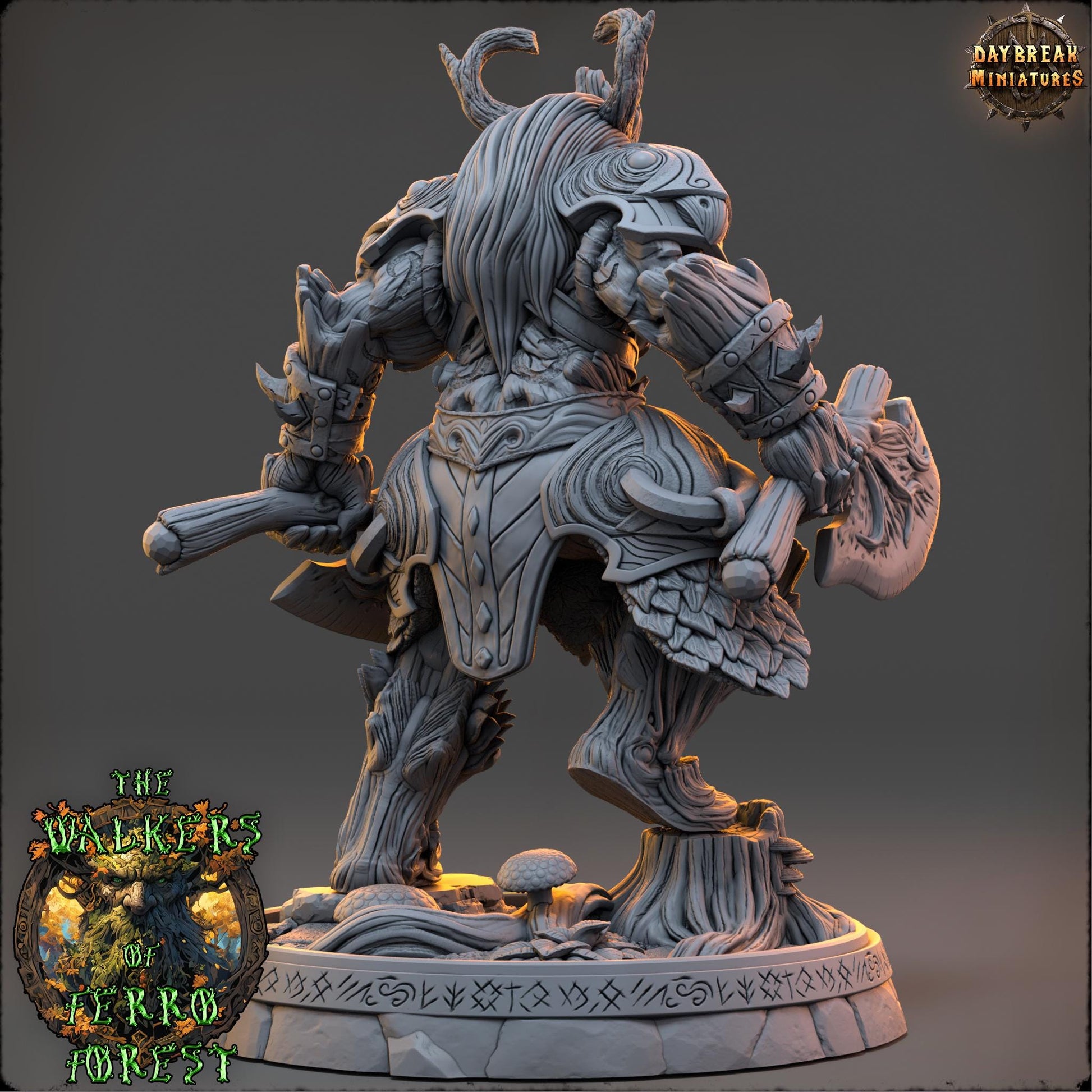 Vaelith Duskborne | Daybreak Miniatures | Walkers of Ferro Forest | RESIN | Fantasy | Horror | Wargaming | RPG | Gaming | Treant