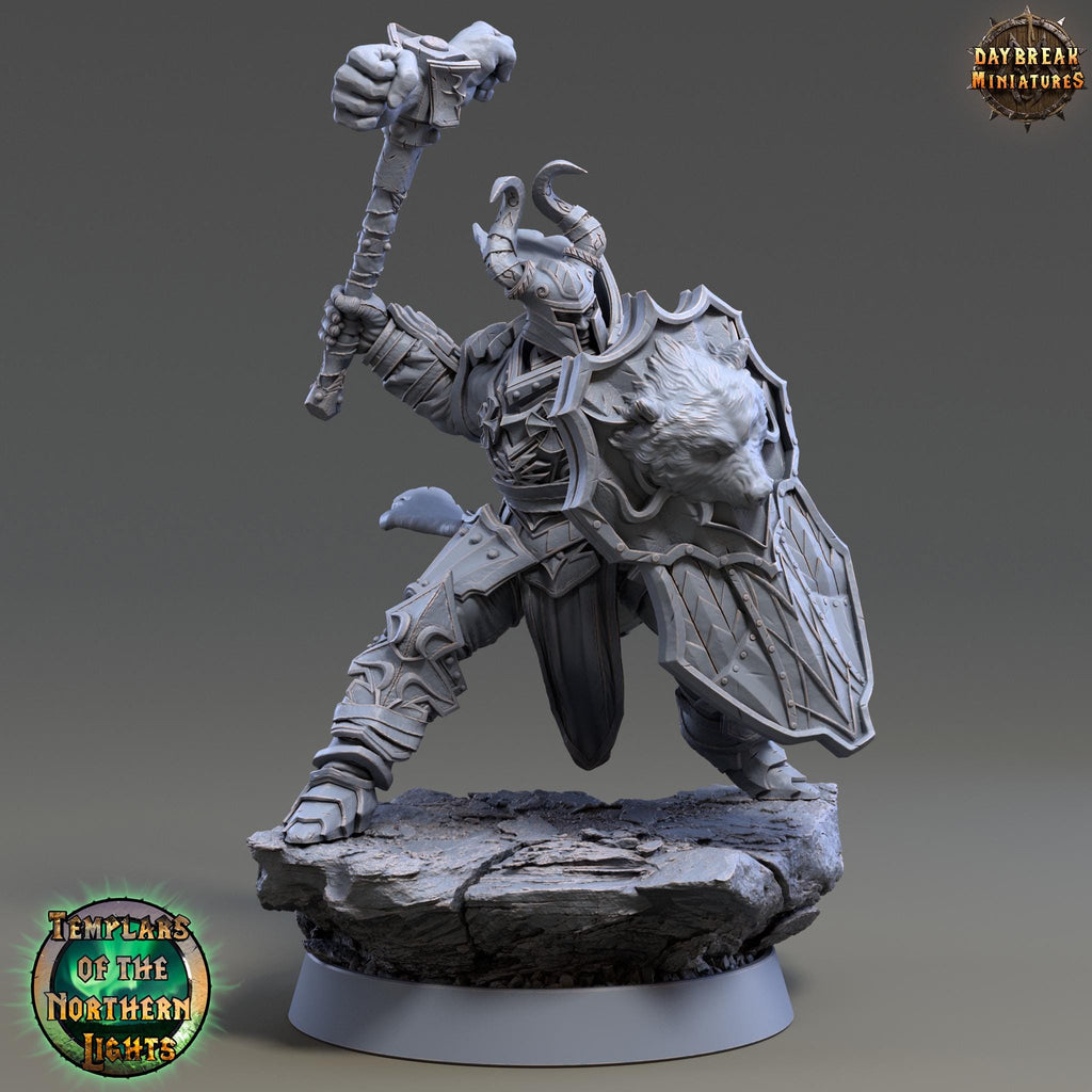 Egil Russo | Daybreak Miniatures | Templars of the Northern Lights | RESIN | Fantasy | Wargaming | RPG | Gaming