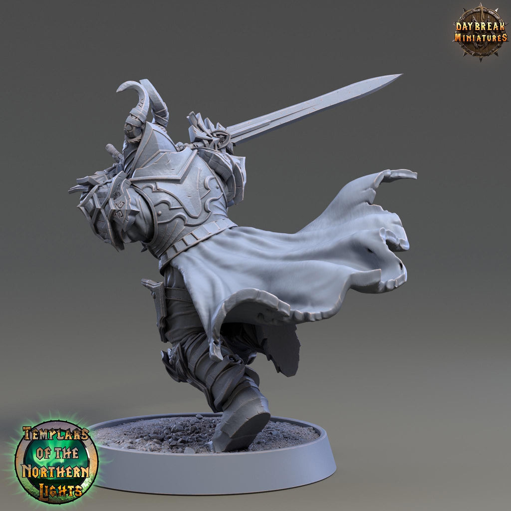 Splitter Fredrik Tournier | Daybreak Miniatures | Templars of the Northern Lights | RESIN | Fantasy | Wargaming | RPG | Gaming