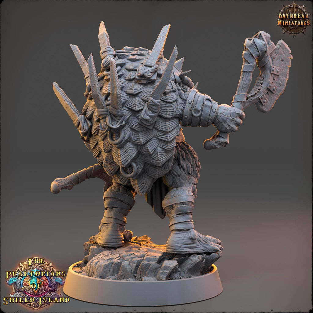 Fimag | Daybreak Miniatures | Praetorians of Shield Island | RESIN | Fantasy | Wargaming | RPG | Gaming | Tortles | Character Model