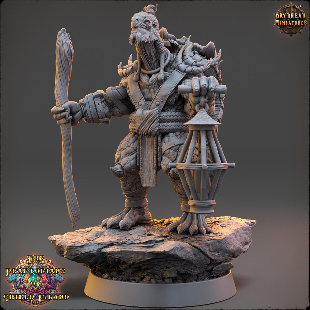Ortlagus | Daybreak Miniatures | Praetorians of Shield Island | RESIN | Fantasy | Wargaming | RPG | Gaming | Tortles | Character Model