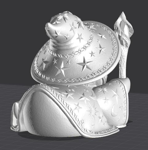 Wizard Ducky | Fates End | 3D Print | Fantasy| DnD | RPG | Roleplay Games | Rubber Duck