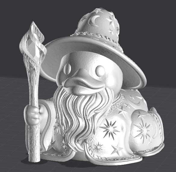 Wizard Ducky | Fates End | 3D Print | Fantasy| DnD | RPG | Roleplay Games | Rubber Duck