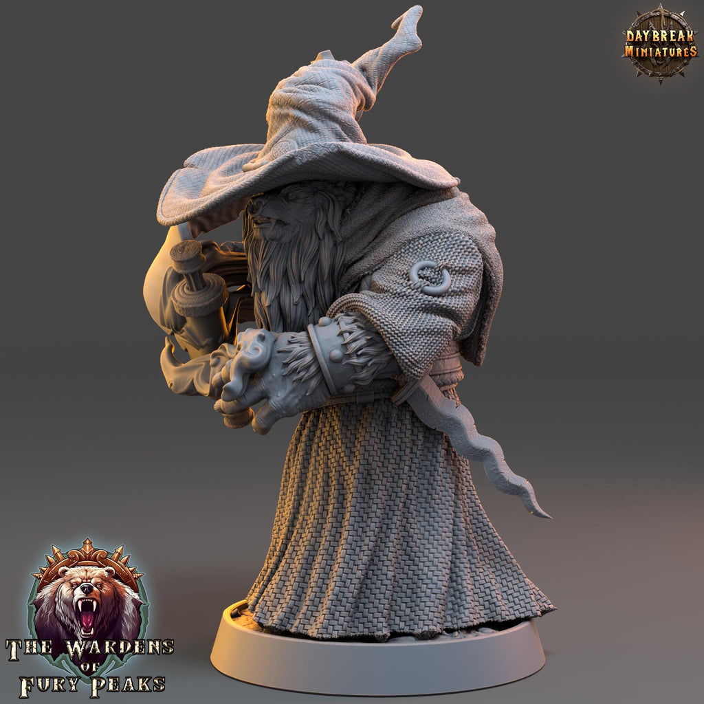 Kardarion Blizz | Daybreak Miniatures | Wardens of Fury Peaks | RESIN | Fantasy | Horror | Wargaming | RPG | DnD | Gaming Miniature | Ursine