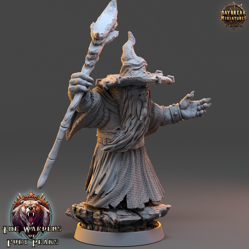Pendelius Icer | Daybreak Miniatures | Wardens of Fury Peaks | RESIN | Fantasy | Horror | Wargaming | RPG | DnD | Gaming Miniature | Ursine