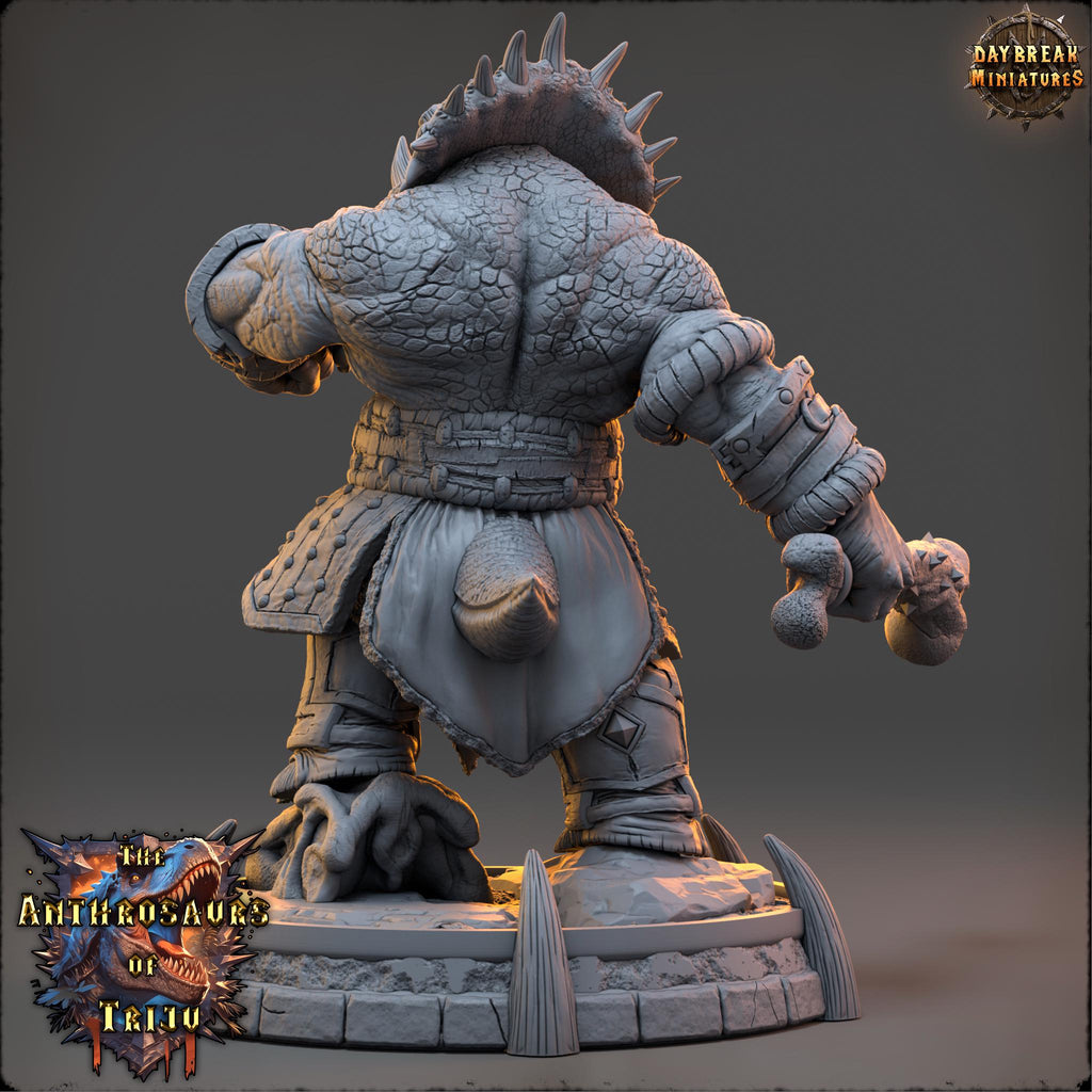 Davooz Triper | Daybreak Miniatures | Anthrosaurs of Triju | RESIN| Fantasy | Horror| Wargaming | RPG | DnD | Gaming Miniature | Dinosaur