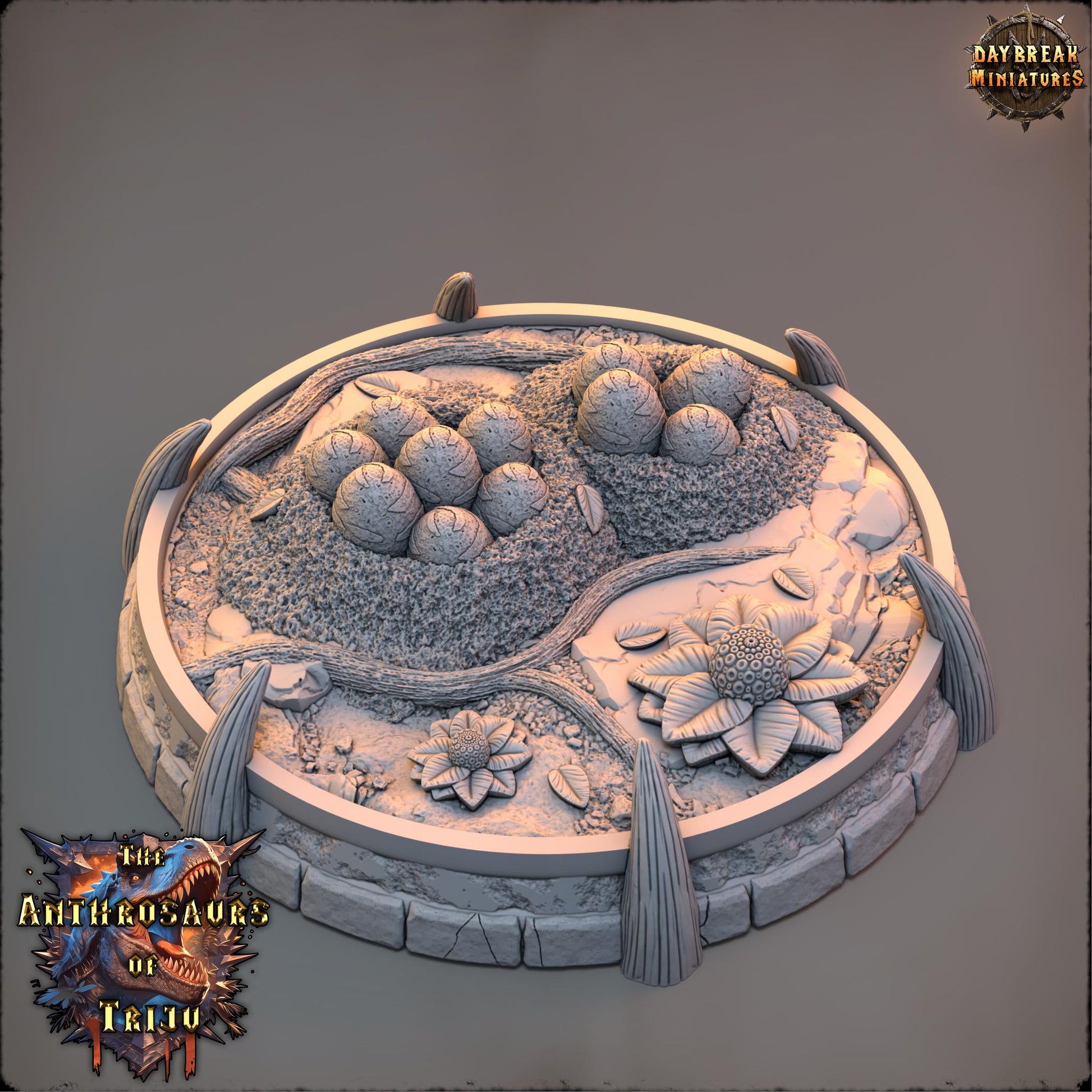 King Albardon of the Verdant Rift | Daybreak Miniatures | Anthrosaurs of Triju | RESIN| Fantasy | Horror| Wargaming | RPG | DnD | Miniature