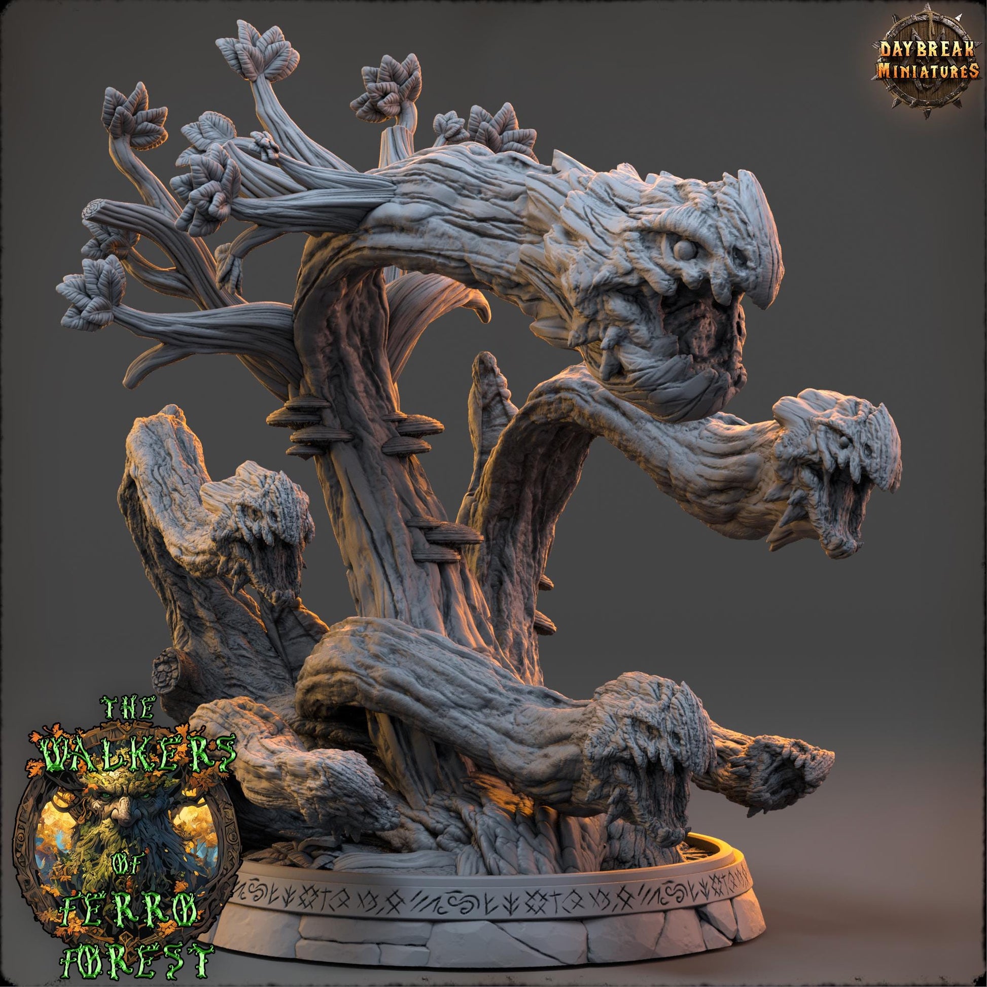 Growling Boneweed | Daybreak Miniatures | Walkers of Ferro Forest | RESIN | Fantasy | Horror | Wargaming | RPG | Gaming Miniature | Treant