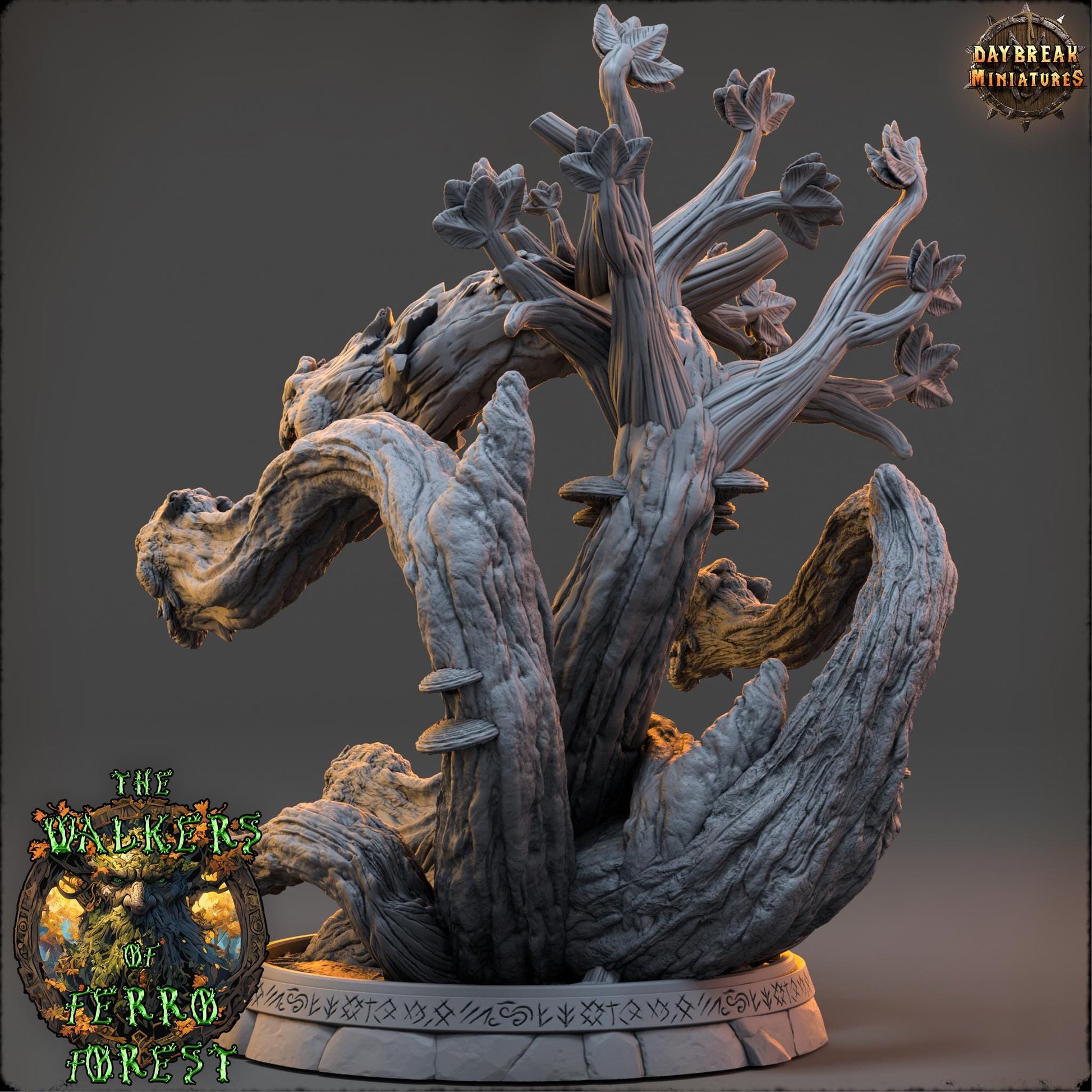 Growling Boneweed | Daybreak Miniatures | Walkers of Ferro Forest | RESIN | Fantasy | Horror | Wargaming | RPG | Gaming Miniature | Treant