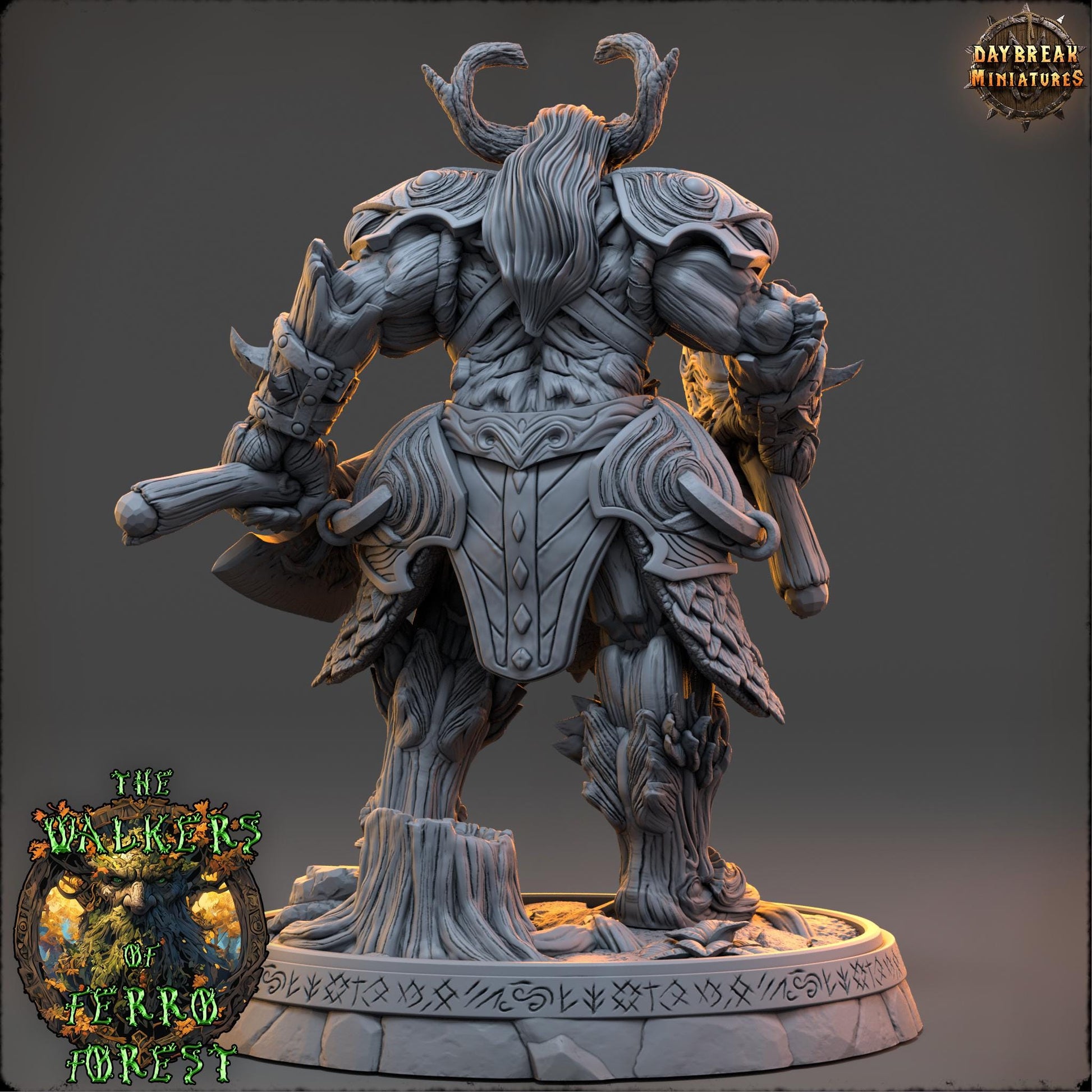 Kelmaris Veydren | Daybreak Miniatures | Walkers of Ferro Forest | RESIN | Fantasy | Horror | Wargaming | RPG | Gaming Miniature | Treant