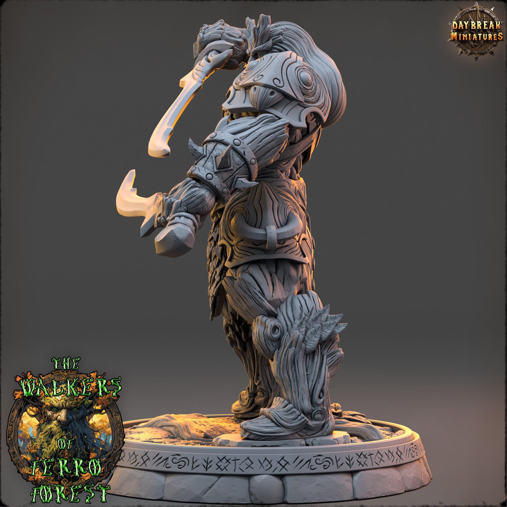 Malrik Wraithmere | Daybreak Miniatures | Walkers of Ferro Forest | RESIN | Fantasy | Horror | Wargaming | RPG | Gaming Miniature | Treant