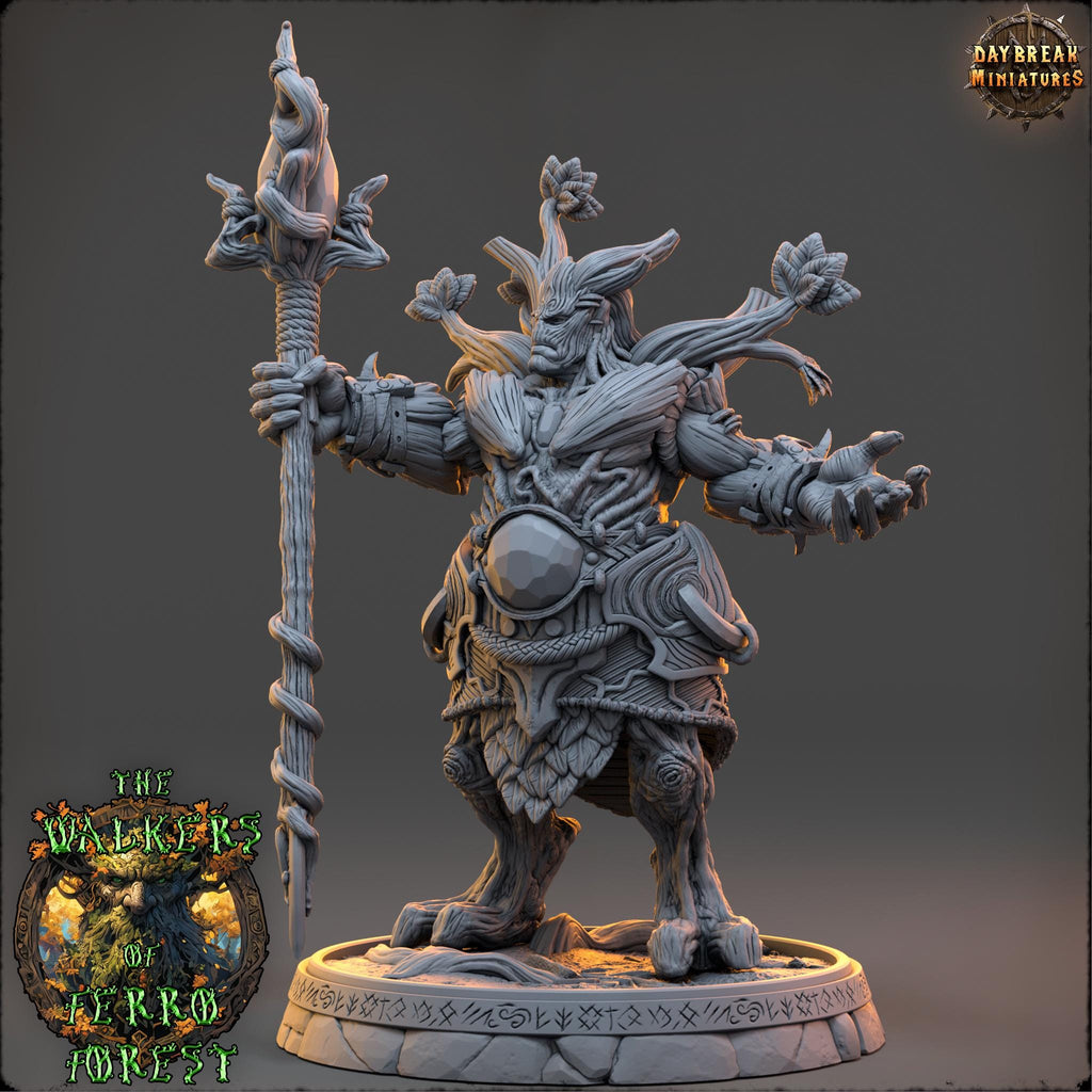 Master Solrath Nyxwither | Daybreak Miniatures | Walkers of Ferro Forest | RESIN | Fantasy | Horror | Wargaming | RPG | Gaming | Treant