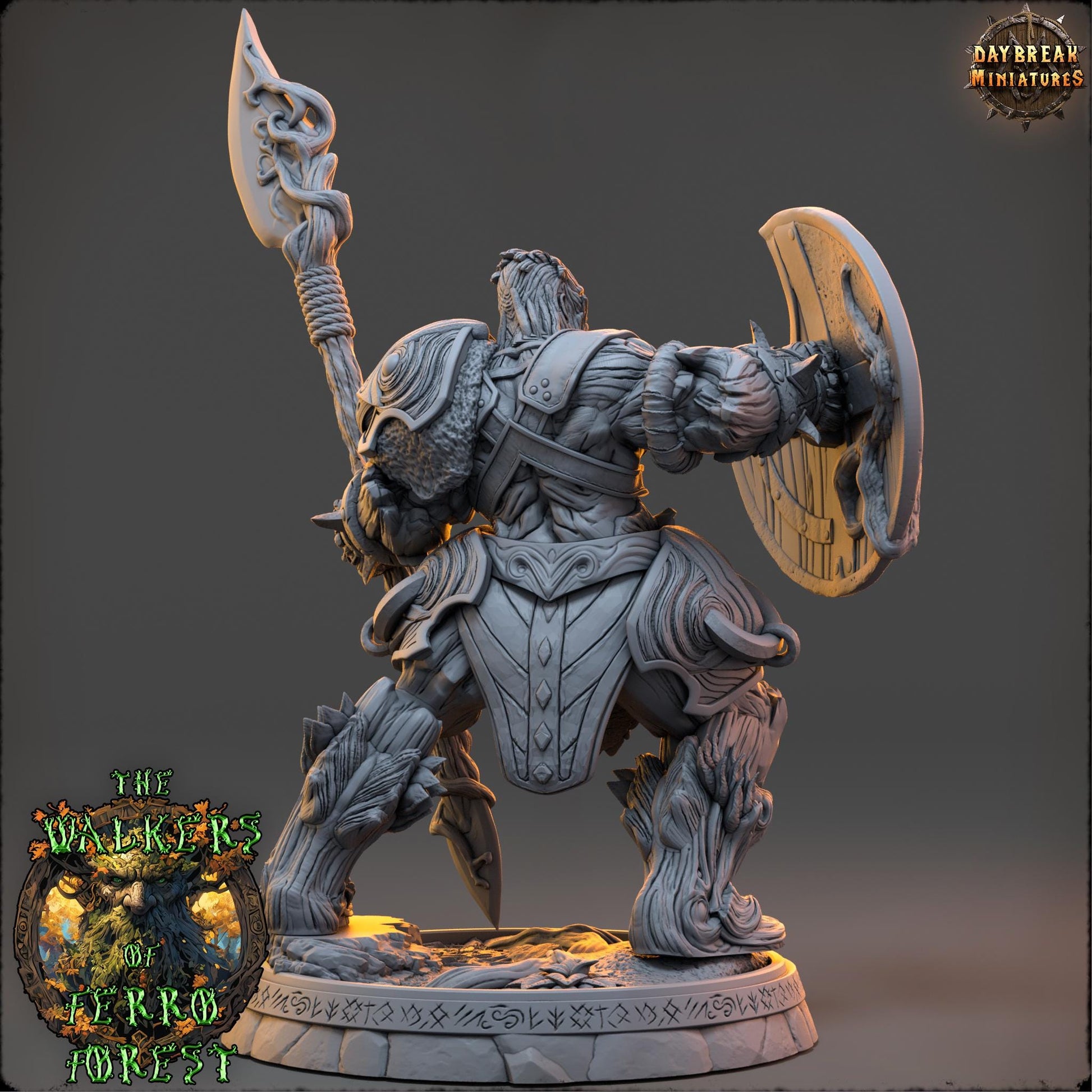 Sover Ilthwyn | Daybreak Miniatures | Walkers of Ferro Forest | RESIN | Fantasy | Horror | Wargaming | RPG | Gaming Miniature | Treant
