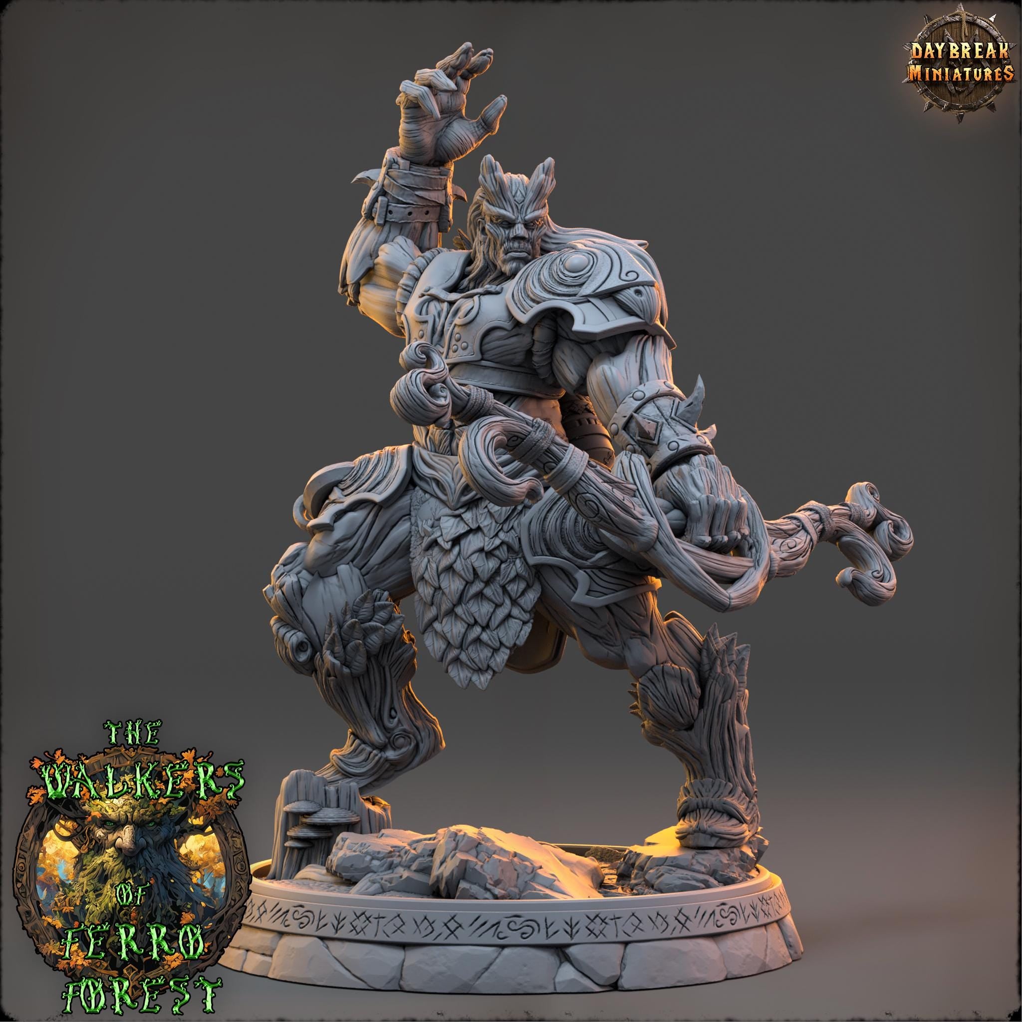 Thalrik Veyndar | Daybreak Miniatures | Walkers of Ferro Forest | RESIN | Fantasy | Horror | Wargaming | RPG | Gaming | Treant