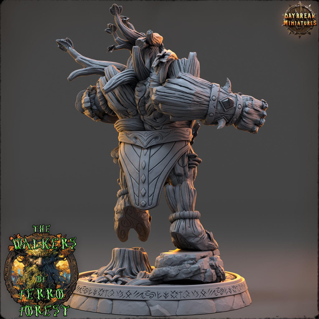Zareth Thornveil | Daybreak Miniatures | Walkers of Ferro Forest | RESIN | Fantasy | Horror | Wargaming | RPG | Gaming | Treant
