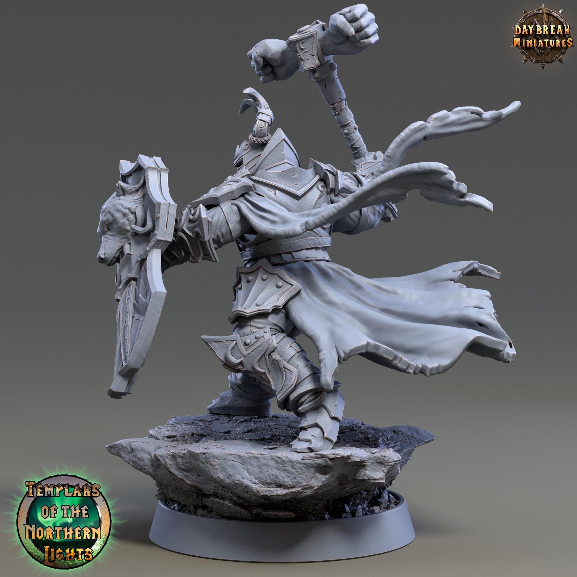 Egil Russo | Daybreak Miniatures | Templars of the Northern Lights | RESIN | Fantasy | Wargaming | RPG | Gaming