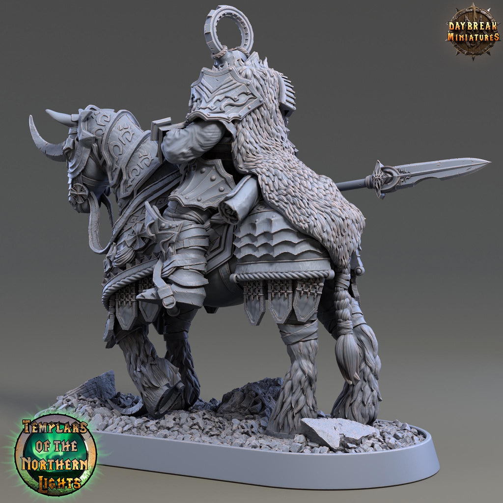 Ritter Johannes Larkner | Daybreak Miniatures | Templars of the Northern Lights | RESIN | Fantasy | Wargaming | RPG | Gaming