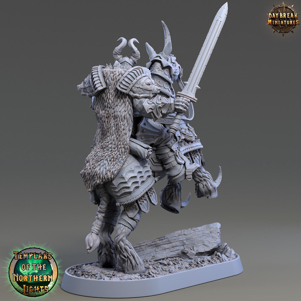 Ritter Victor Kaisermann | Daybreak Miniatures | Templars of the Northern Lights | RESIN | Fantasy | Wargaming | RPG | Gaming
