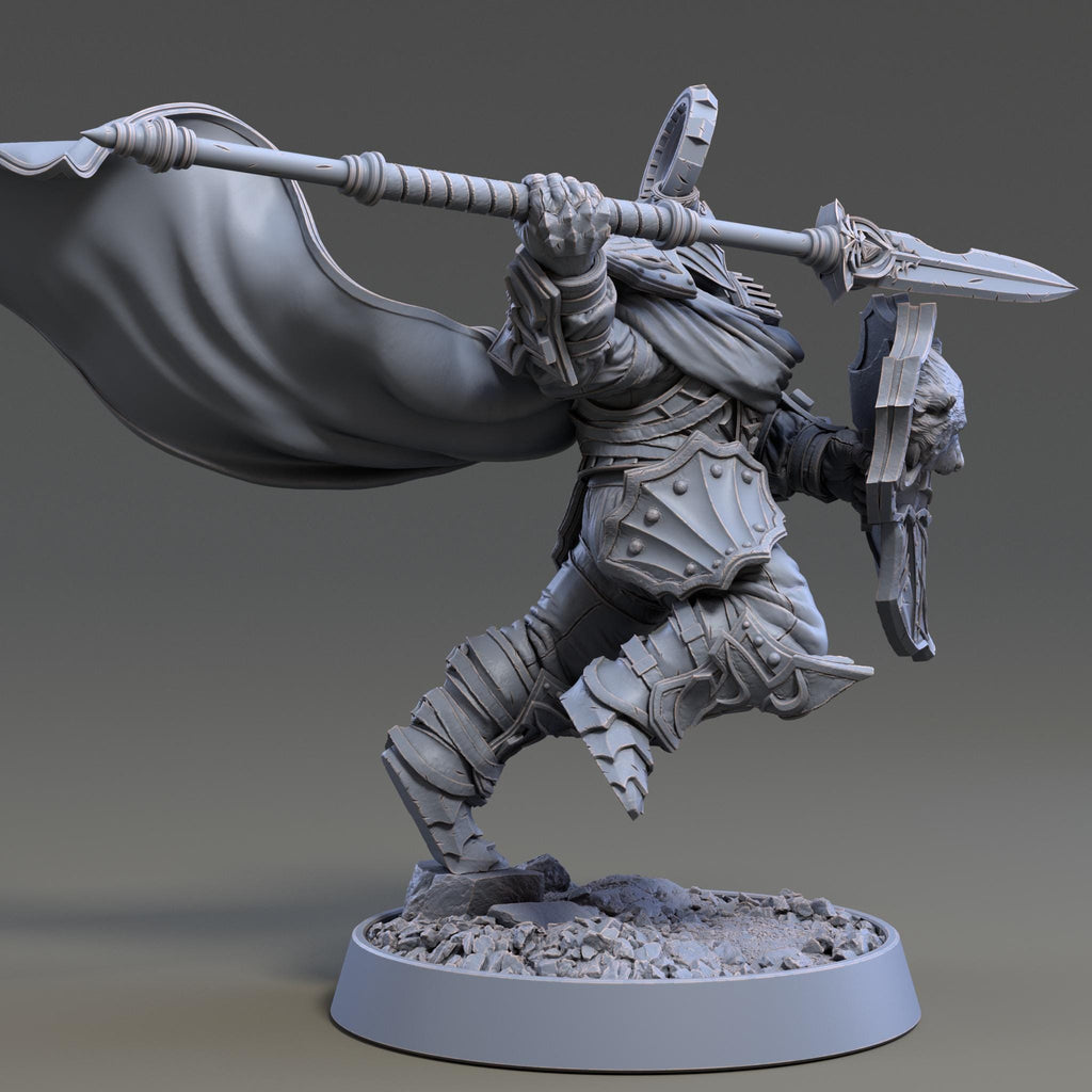 Spear Jumper | Daybreak Miniatures | Templars of the Northern Lights | RESIN | Fantasy | Wargaming | RPG | Gaming