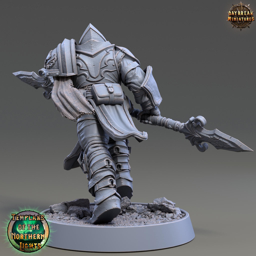 Sverker Icebrand | Daybreak Miniatures | Templars of the Northern Lights | RESIN | Fantasy | Wargaming | RPG | Gaming