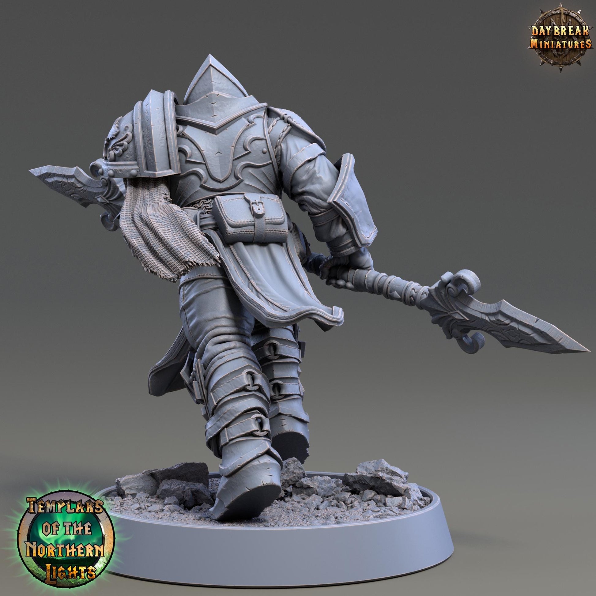 Sverker Icebrand | Daybreak Miniatures | Templars of the Northern Lights | RESIN | Fantasy | Wargaming | RPG | Gaming