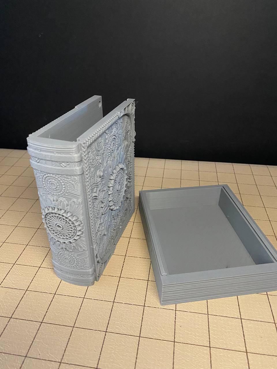 Artificer Tome - Perfect for cards, dice, and minis | Fates End | Fantasy | DnD | RPG | Roleplay Gaming | MTG Magic Card Box | Gamer Gift
