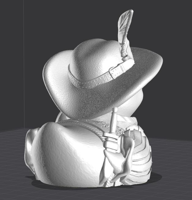 Bardy Ducky | Fates End | 3D Print | Fantasy| DnD | RPG | Roleplay Games | Bard Rubber Duck