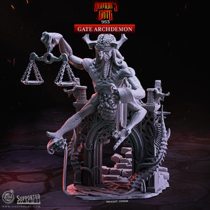 Gate Archdemon | Cast n Play | Demons Gate | NPCs | RESIN | Fantasy | Horror | RPG | Gaming Miniatures | Monster Model | Demon