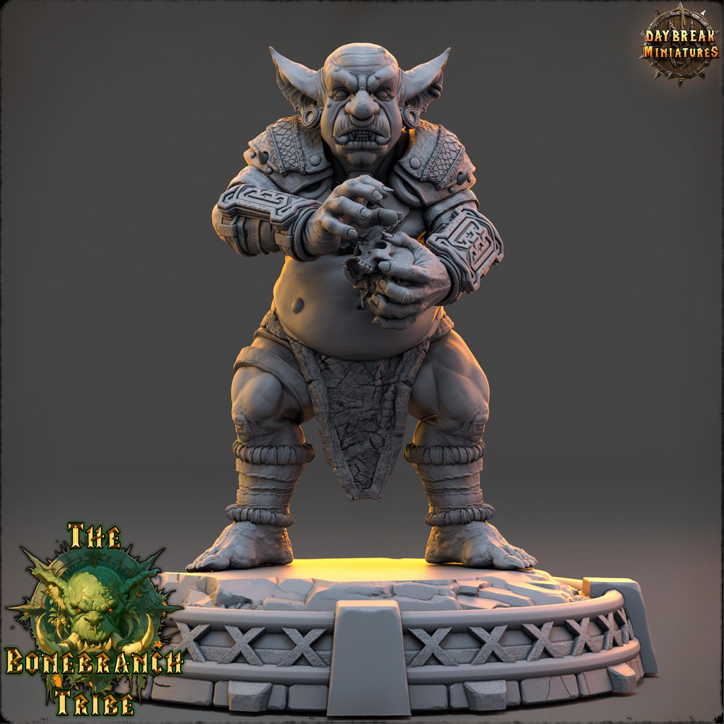 Grubla Gutbrew | Daybreak Miniatures | Bonebranch Tribe | RESIN | Fantasy | Horror | Wargaming | RPG | DnD | Gaming | Goblin