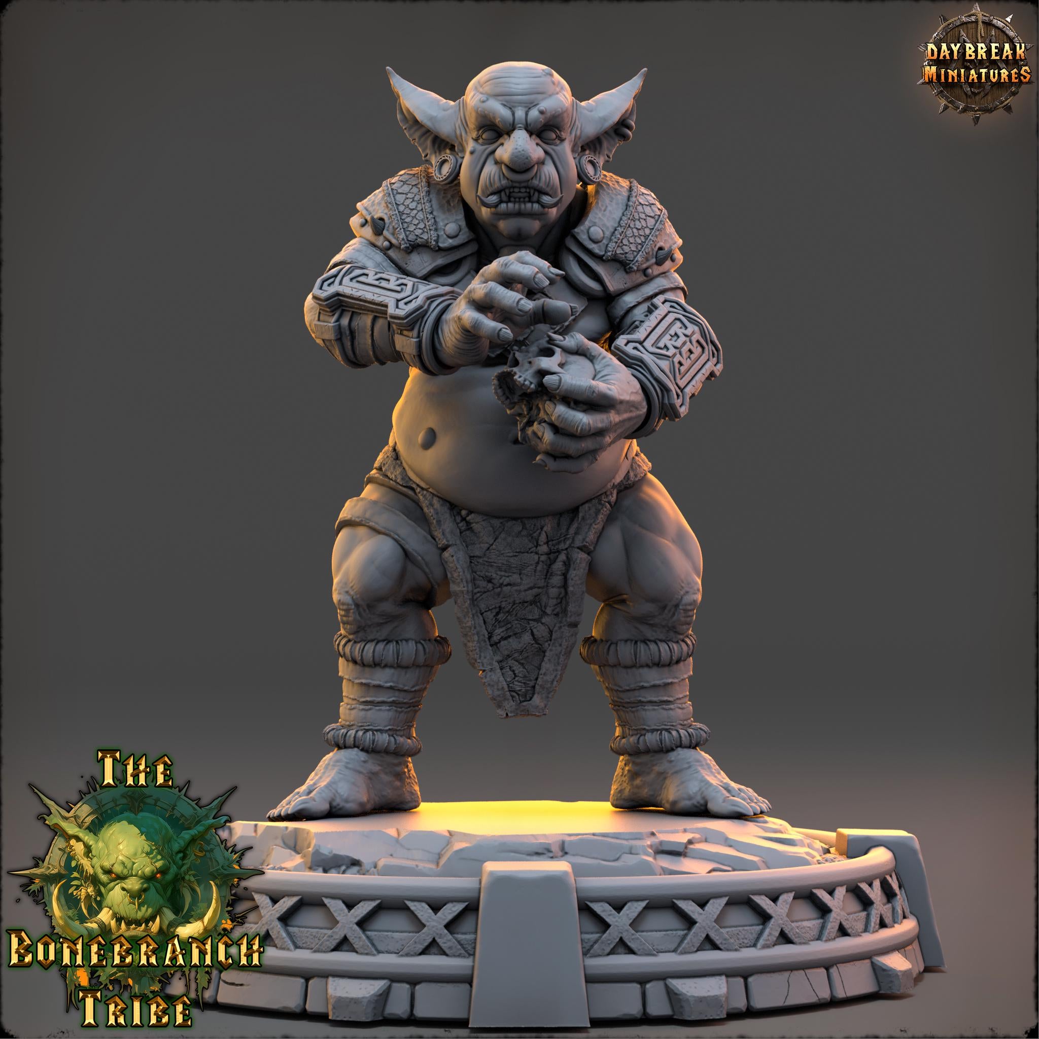 Grubla Gutbrew | Daybreak Miniatures | Bonebranch Tribe | RESIN | Fantasy | Horror | Wargaming | RPG | DnD | Gaming | Goblin