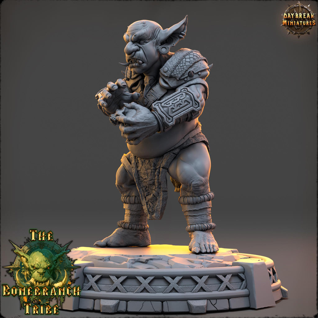 Grubla Gutbrew | Daybreak Miniatures | Bonebranch Tribe | RESIN | Fantasy | Horror | Wargaming | RPG | DnD | Gaming | Goblin