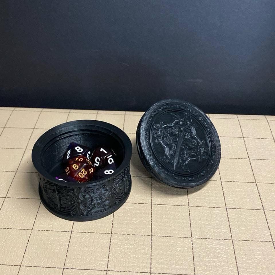 Dragon Tankard - Can Holder Dice Tower and Dice Vault | Fates End | Roleplay Games | Gamer Gift | Mug