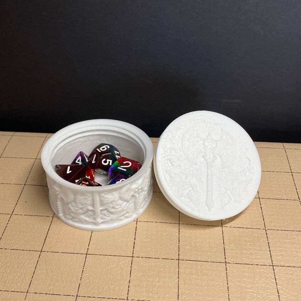 Barbarian Tankard - Can Holder Dice Tower and Dice Vault | Fates End | Roleplay Games | Gamer Gift | Mug