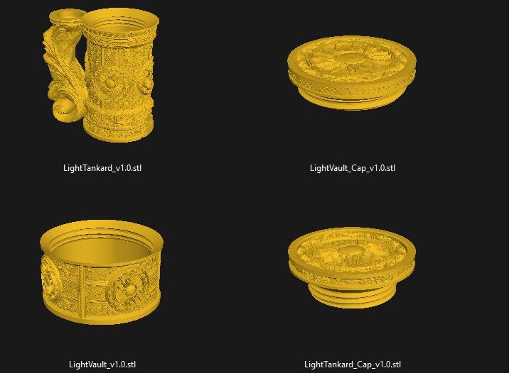 Lovecraftian Tankard - Can Holder Dice Tower and Dice Vault | Fates End | Roleplay Games | Gamer Gift | Mug