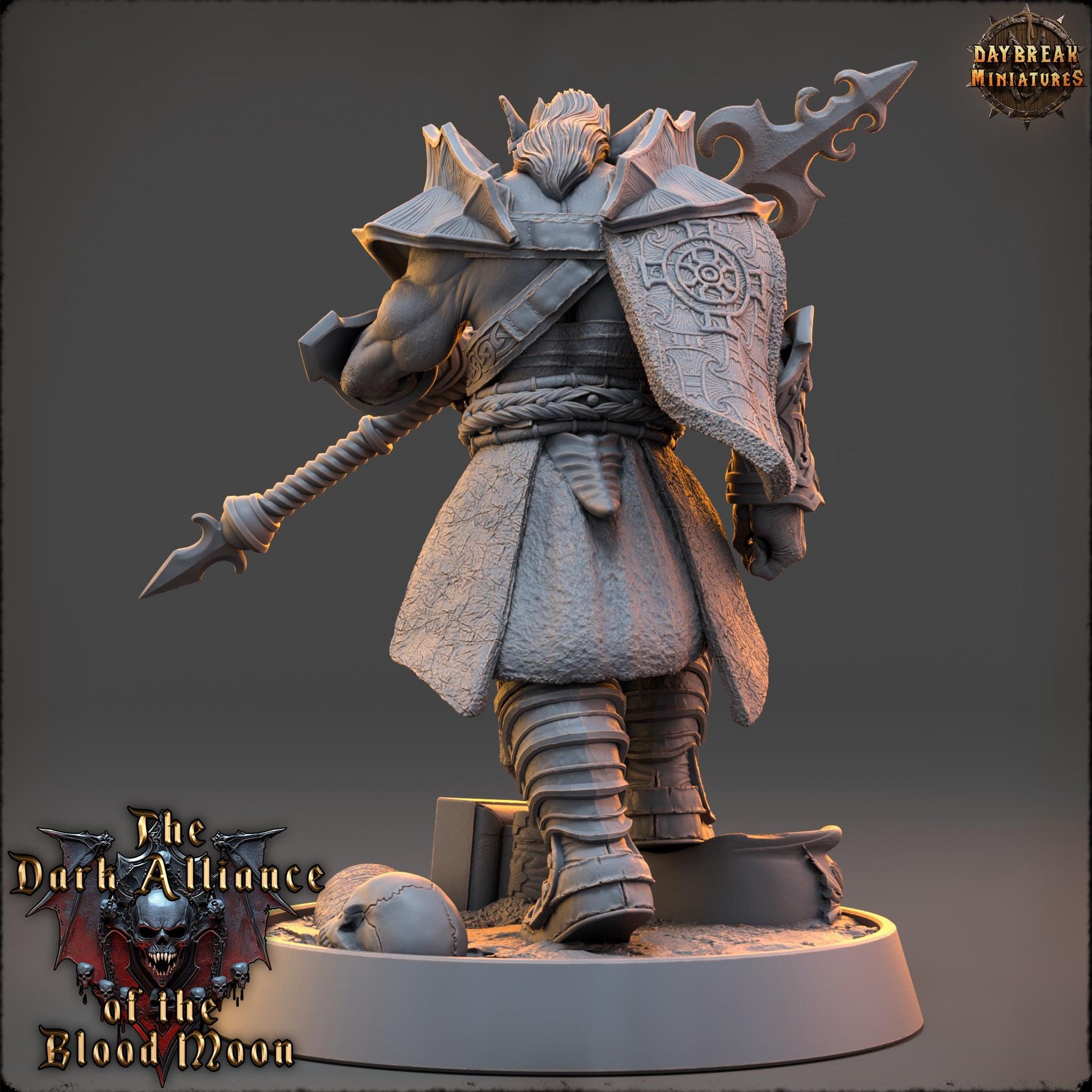 Ashgrave von Bane | Daybreak Miniatures | Dark Alliance of the Blood Moon | RESIN | Fantasy | Wargaming | RPG | Gaming | Character Model