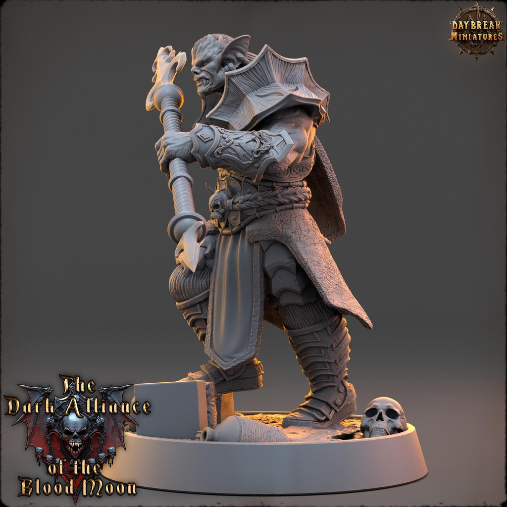 Ashgrave von Bane | Daybreak Miniatures | Dark Alliance of the Blood Moon | RESIN | Fantasy | Wargaming | RPG | Gaming | Character Model