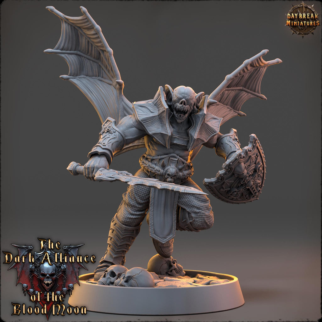 Mordan Carver | Daybreak Miniatures | Dark Alliance of the Blood Moon | RESIN | Fantasy | Wargaming | RPG | Gaming | Character Model