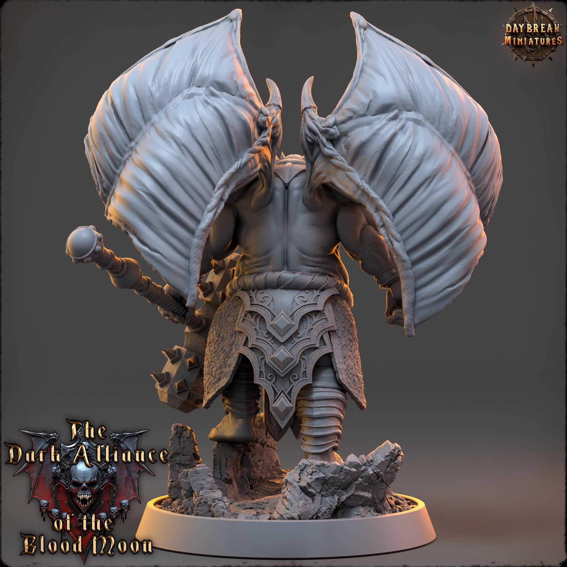Nicodemus Gloomcrest | Daybreak Miniatures | Dark Alliance of the Blood Moon | RESIN | Fantasy | Wargaming | RPG | Gaming | Character Model