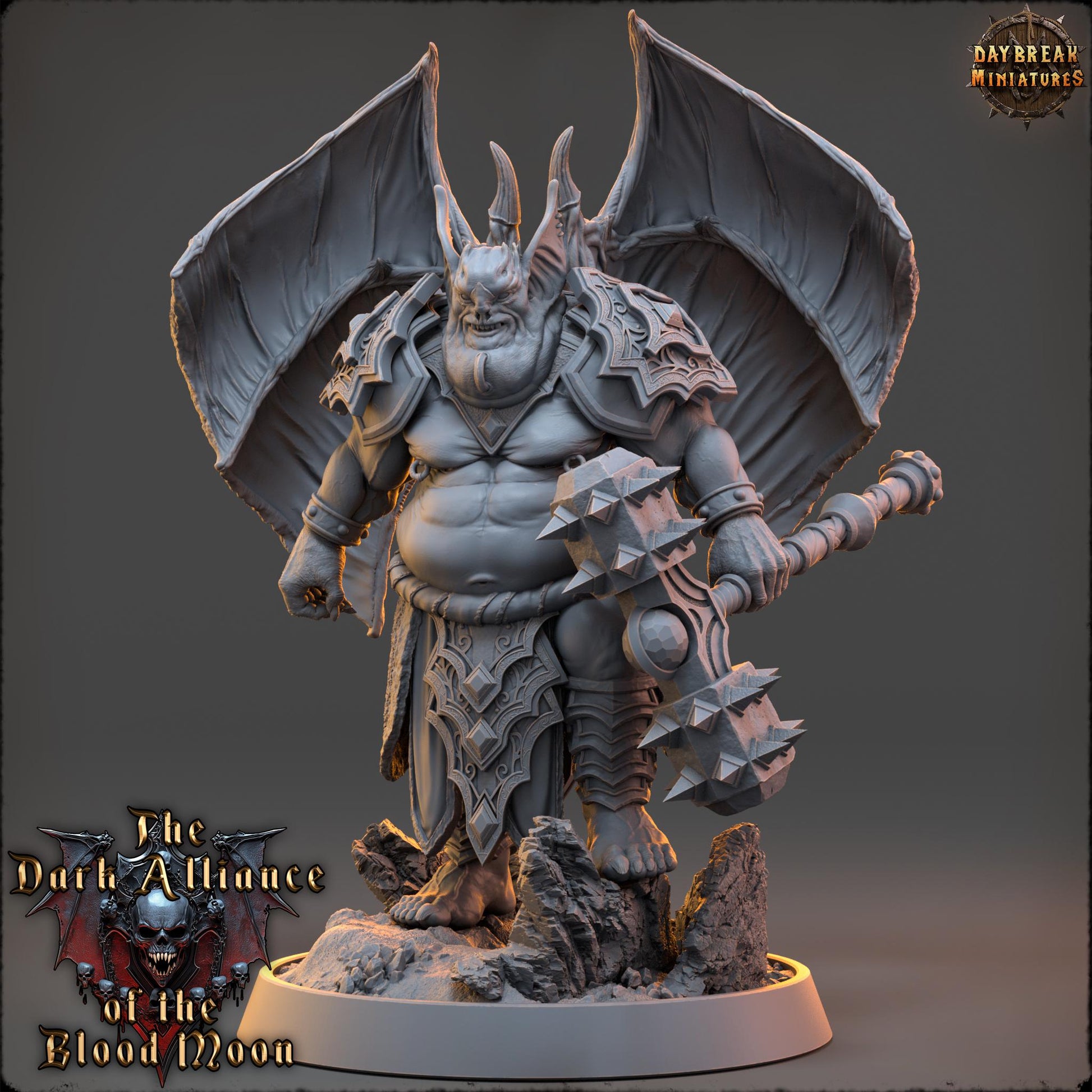 Nicodemus Gloomcrest | Daybreak Miniatures | Dark Alliance of the Blood Moon | RESIN | Fantasy | Wargaming | RPG | Gaming | Character Model